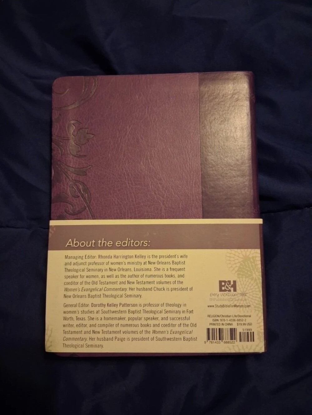 Devotional for Women, New With Tags, Purple - Picture 2 of 2
